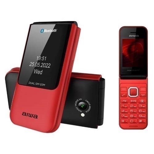 TELEFONO AIWA FP-24RD ROJO